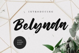 Belynda: A Script Font for Editorial Design