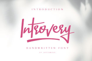 Introvery: A Script Font That Speaks Volumes