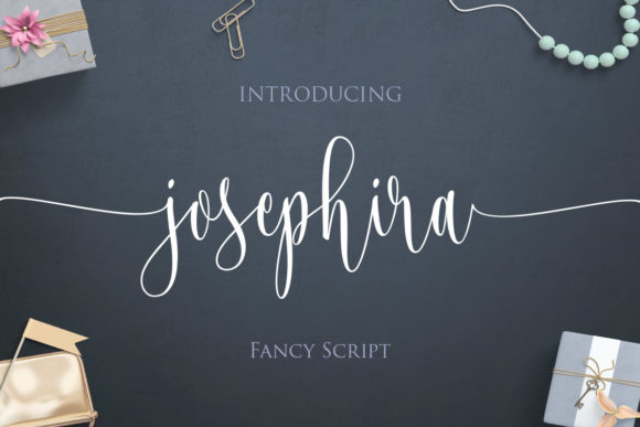 Josephira: A Fancy Script for Creative Projects