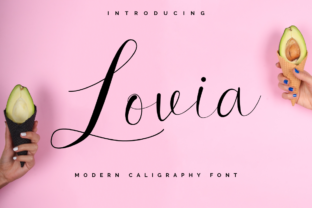 Lovia: A Dazzling Script for Web Design
