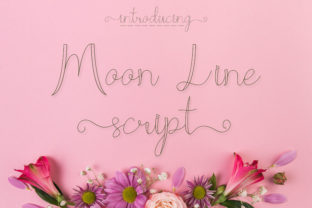 Moon Line Font: A Creative Touch