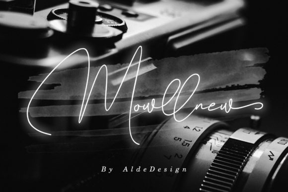 Mowllnew: A Classy Script Font