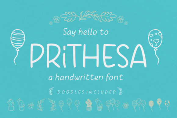 Prithesa: A Delicate Script Font