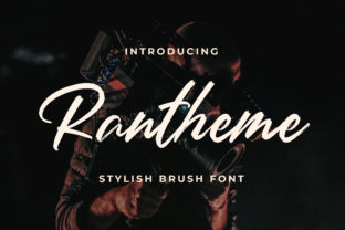 Rantheme: A Script Font for Creative Campaigns