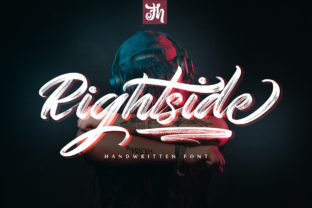 Rightside: A Handwritten Font for Elegant Design