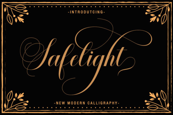 Safelight: A Script Font for Modern Design