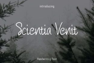 Scientia Venit Font for Web Design