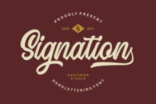 Signation: A Cool Script Font for Web Design