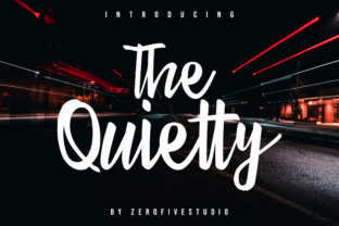 The Quietty: A Font That Speaks Clearly