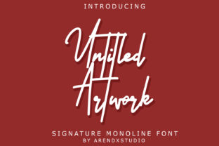 Untitled Artwork Font: Elegant Script for Creative Projects